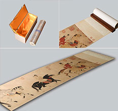 青白江馆藏书画复制博物馆书画复制服务